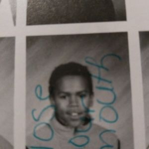 Yearbook w/ Christopher browns picture the rappe